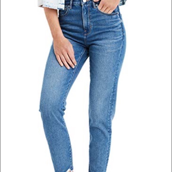 American eagle medium wash mom jean size 10 - Picture 1 of 7